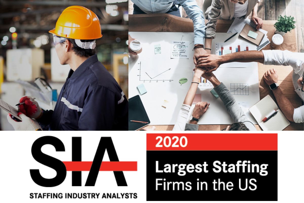 Top 10 for SIA’s Largest U.S. Staffing, Industrial and Office_Clerical Firms